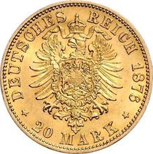 20 Mark 1876 C   "Prussia"
