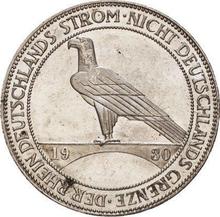5 Reichsmarks 1930 E   "Liberación de Renania"