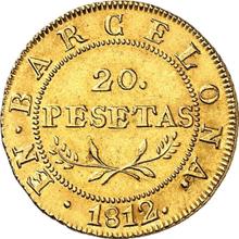 20 pesetas 1812   