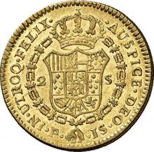 2 escudo 1774 P JS 