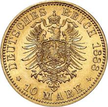 10 Mark 1888 A   "Hessen"