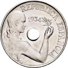 25 Céntimos 1934   