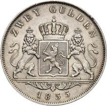 2 guldeny 1855   