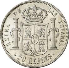 20 Reales 1852   