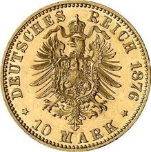 10 марок 1876 C   "Пруссия"
