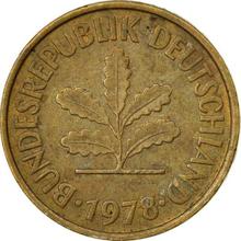5 Pfennig 1978 D  