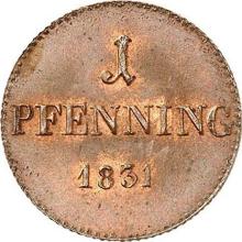 1 Pfennig 1831   
