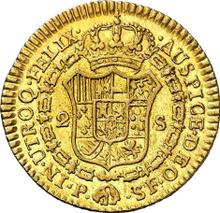 2 escudo 1789 P SF 