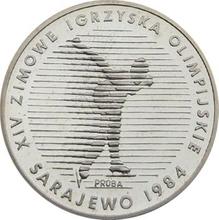 500 złotych 1983 MW   "XIV Zimowe Igrzyska Olimpijskie - Sarajewo 1984" (PRÓBA)