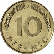 10 Pfennige 1976 J  
