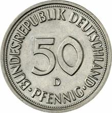 50 Pfennig 1986 D  