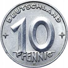 10 fenigów 1952 E  