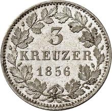 3 kreuzers 1856   