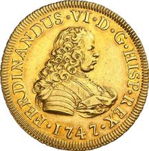4 escudo 1747 M J 