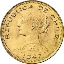 100 песо 1947 So  