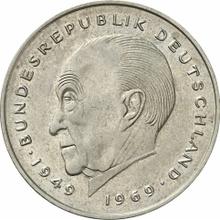 2 marcos 1979 G   "Konrad Adenauer"
