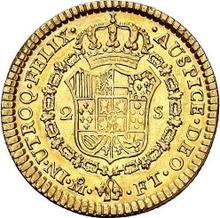 2 escudo 1801 Mo FT 