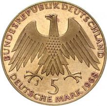 5 марок 1968 J   "Райффайзен"
