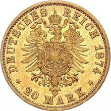 20 Mark 1874 C   "Prussia"