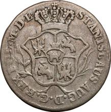 Półzłotek (2 groszy) 1776  EB 