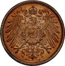 2 Pfennig 1910 D  