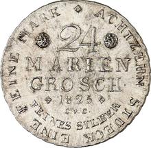 24 mariengroschen 1825  CvC 