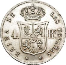 4 reales 1864   