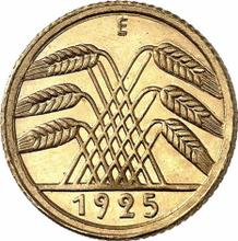 5 Reichspfennigs 1925 E  