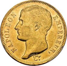 40 francos 1807 M  