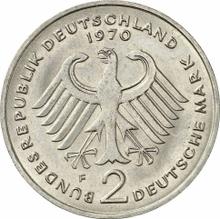 2 marki 1970 F   "Konrad Adenauer"