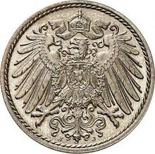 5 Pfennig 1913 J  