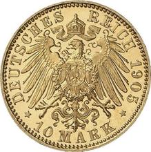 10 Mark 1905 E   "Saxony"