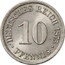 10 Pfennige 1875 B  