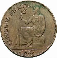 50 centimos 1937    (PRÓBA)
