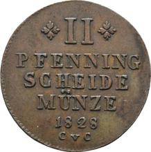 2 Pfennige 1828  CvC 