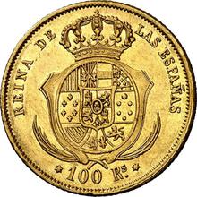 100 réales 1859   