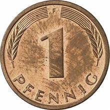 1 Pfennig 1991 F  