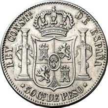 50 Centavos 1882   