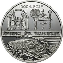 10 złotych 1997 MW  ET "Tysiąclecie śmierci Świętego Wojciecha"