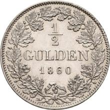 1/2 Gulden 1860   