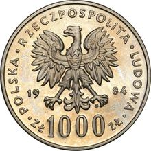 1000 złotych 1984 MW   "Wincenty Witos" (PRÓBA)