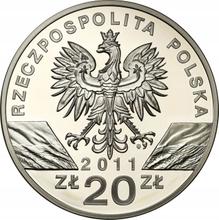 20 Zlotych 2011 MW   "European Badge"