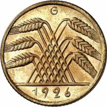 10 Reichspfennigs 1926 G  