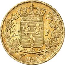 20 Franken 1816 W  