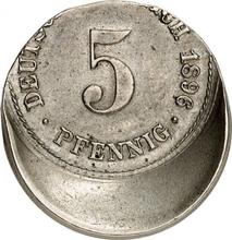 5 Pfennige 1890-1915   