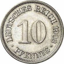 10 Pfennige 1903 F  