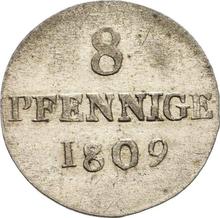 8 pfennigs 1809  H 