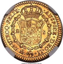 2 escudo 1820 Mo JJ 