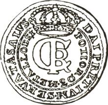 Złotówka (30 groszy) 1666    "Lituania" (Prueba)
