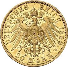 20 marcos 1899 A   "Hessen"